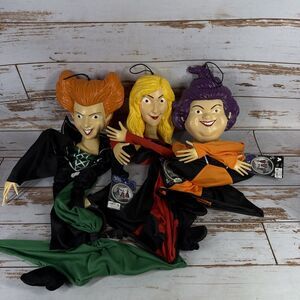 Halloween Hocus Pocus Sisters- Set Of 3 Hanging 36” Figure Decorations, Disney